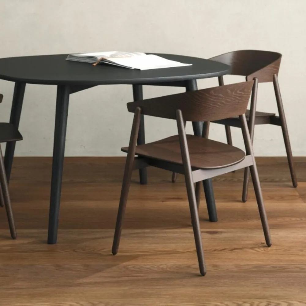 Andersen Furniture Stue|Stole>AC2 Stol Røget Mat Lakeret Bøg