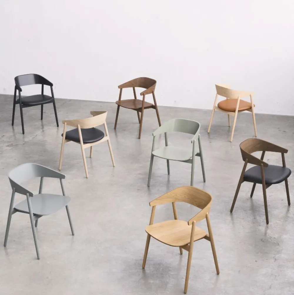 Andersen Furniture Stue|Stole>AC2 Stol Røget Mat Lakeret Bøg