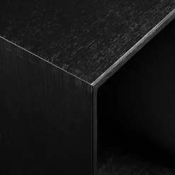 ATBO Stue|Køkken>Halv Reol Modul 006 Sort Ask