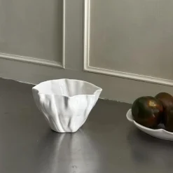 Atelier Marée Keramik & Porcelæn>Springflodskop Hvid