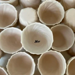 Atelier Marée Keramik & Porcelæn>Tidevandskop 'Mor' Hvid