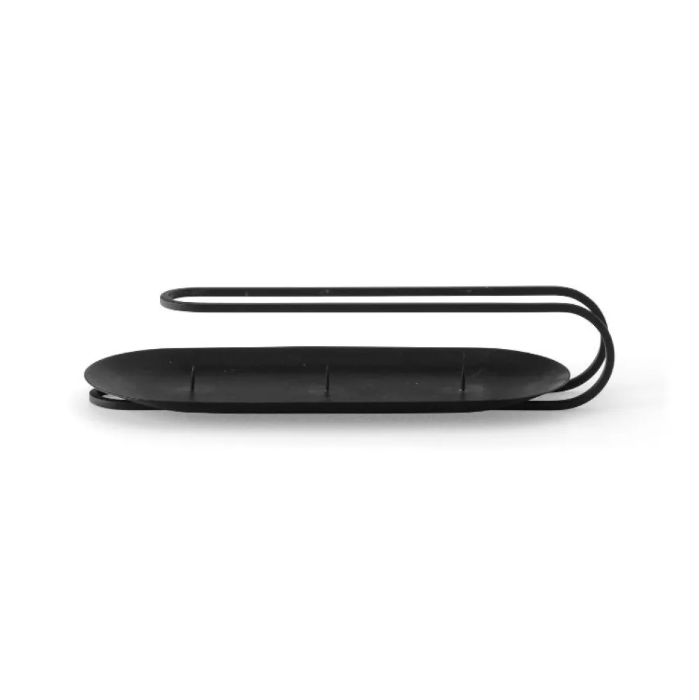 Audo Copenhagen Andet Boligtilbehør|Lysestager>Clip Table Candle Holder 3-Arm Black