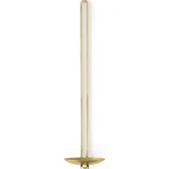 Audo Copenhagen Andet Boligtilbehør|Lysestager>Clip Wall Candle Holder Brass