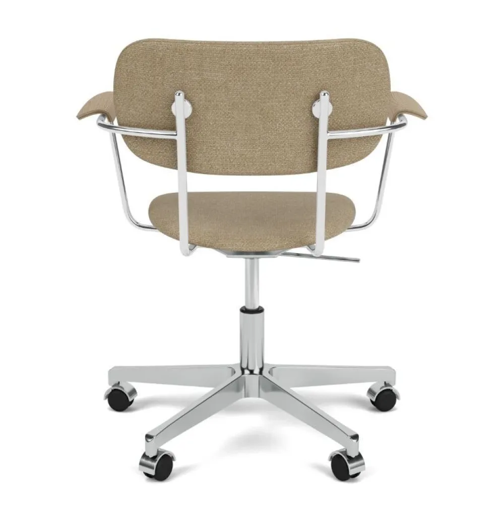 Audo Copenhagen Kontor|Stole>Co Task Chair Audo Bouclé / Natural Oak