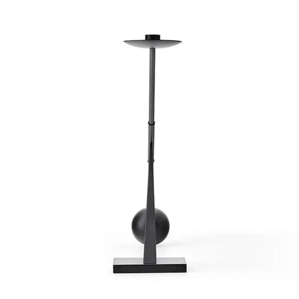 Audo Copenhagen Andet Boligtilbehør|Lysestager>Interconnect Candle Holder Large Black