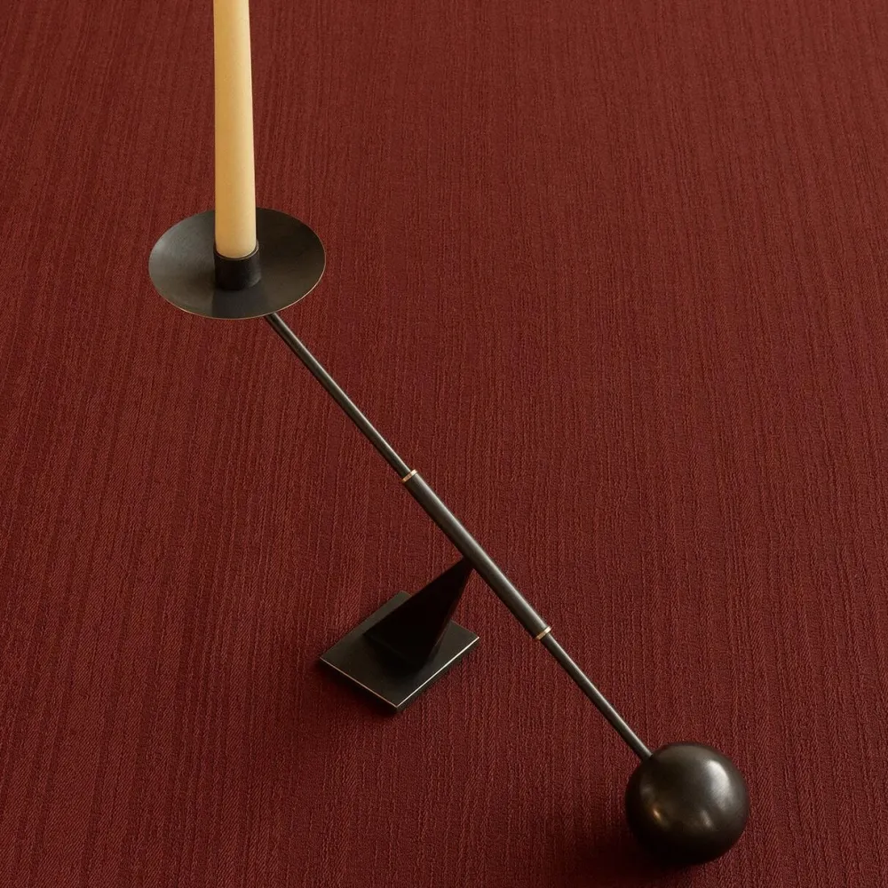 Audo Copenhagen Andet Boligtilbehør|Lysestager>Interconnect Candle Holder Bronzed Brass Small