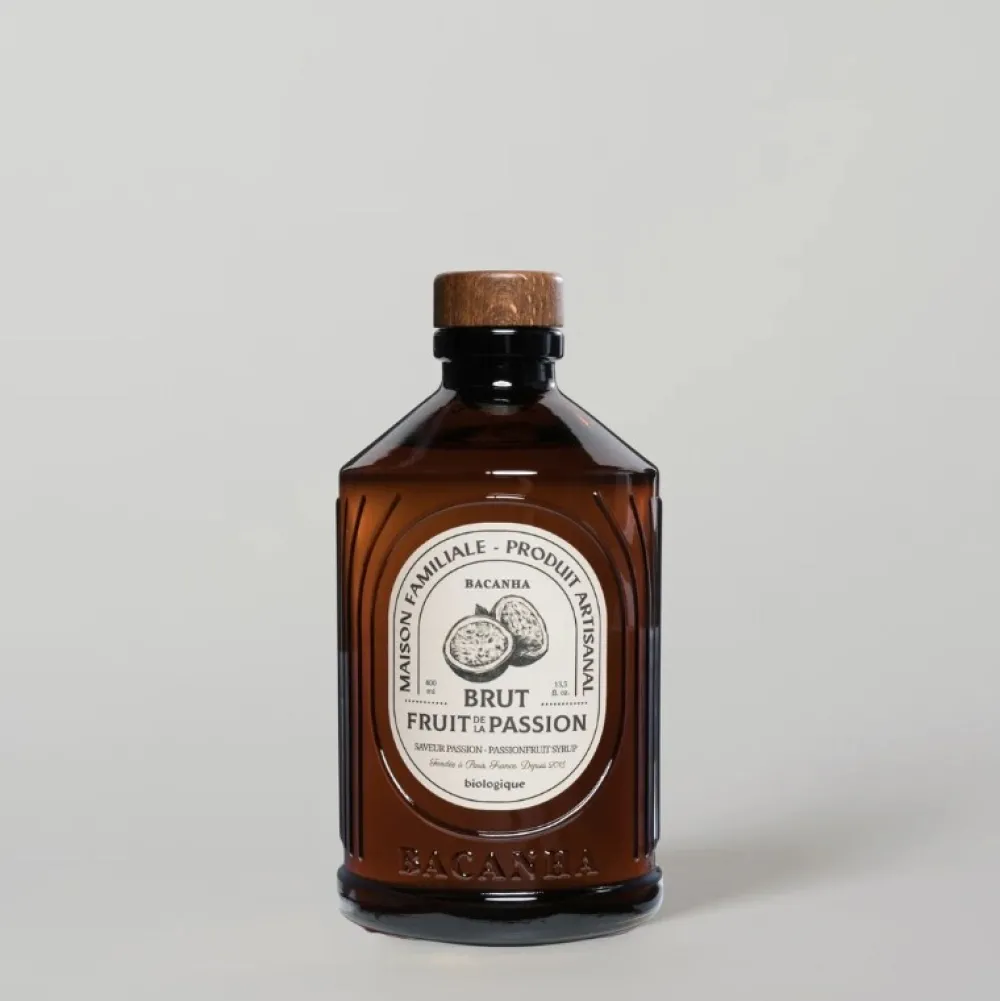 BACANHA Delikatesser>Brut Passion Fruit Syrup Organic