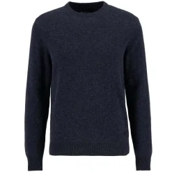 Barbour Overdele>Essential Crew-Neck Jumper Charcoal