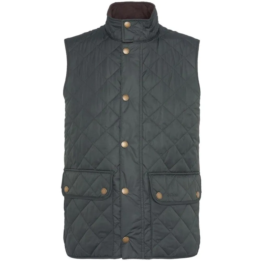 Barbour Overdele>Lowerdale Gilet Sage