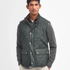 Barbour Overdele>Lowerdale Gilet Sage