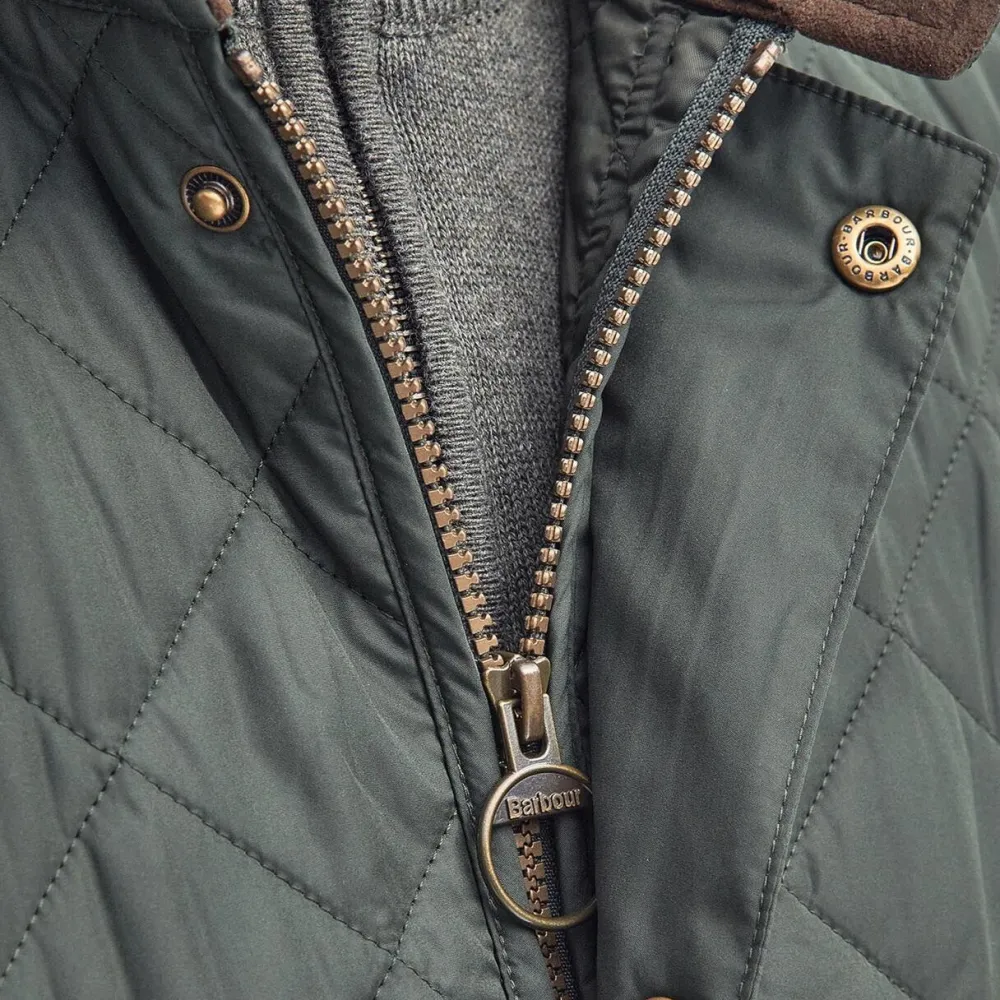 Barbour Overdele>Lowerdale Gilet Sage