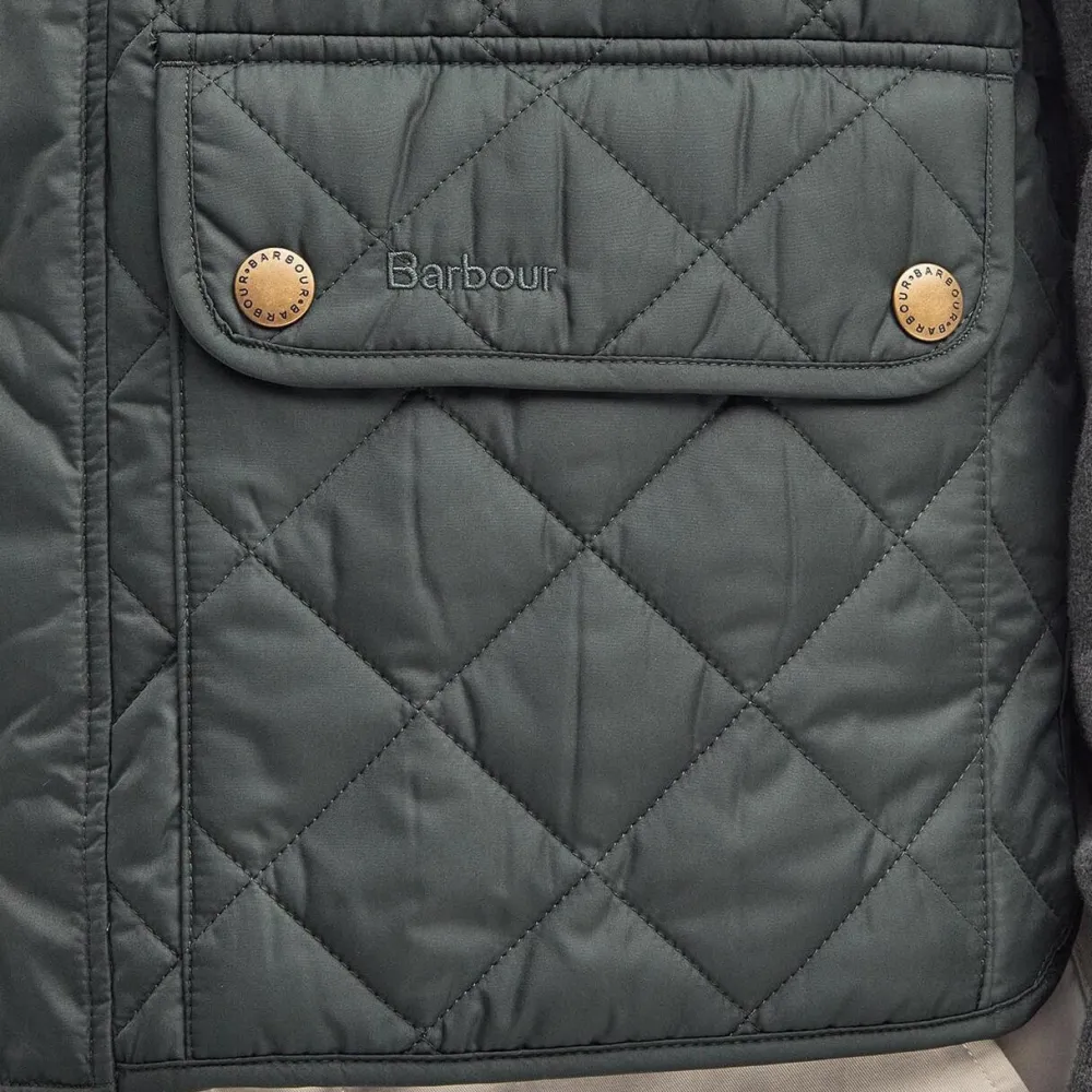 Barbour Overdele>Lowerdale Gilet Sage
