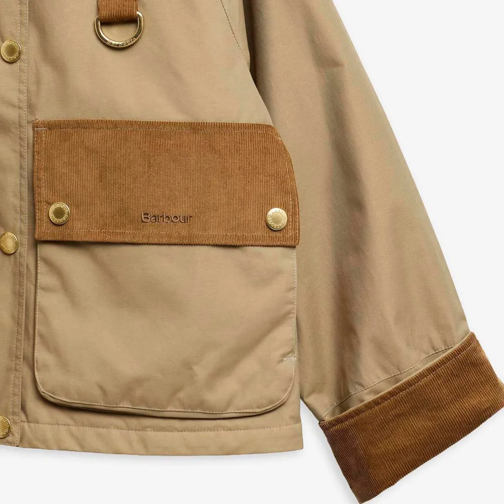 Dame Barbour Overtøj>Phoebe Casual Jacket Military Brown