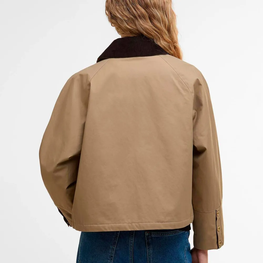 Dame Barbour Overtøj>Phoebe Casual Jacket Military Brown