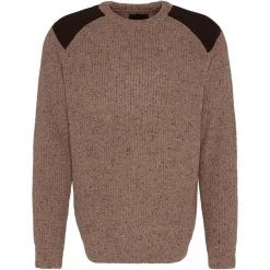 Barbour Overdele>Raisthorpe Crew Neck Jumper Stone