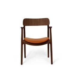 Bent Hansen Stole|Stue>Asger Spisebordsstol Eg/Røget Cognac Zenso 2 Læder