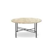Bent Hansen Borde|Stue>Metro Sofabord Ø80 Beige Marmor