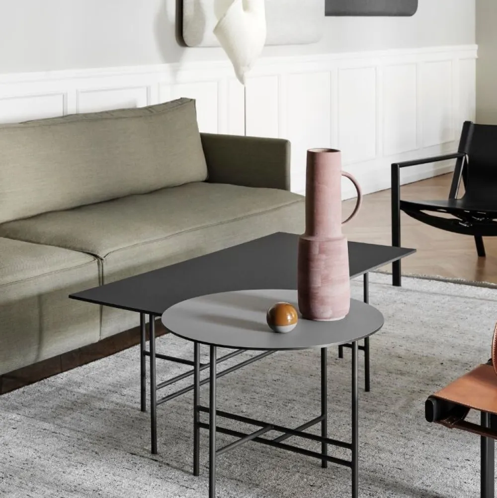 Bent Hansen Borde|Stue>Metro Sofabord L108 Sort Nero Ingo Laminat