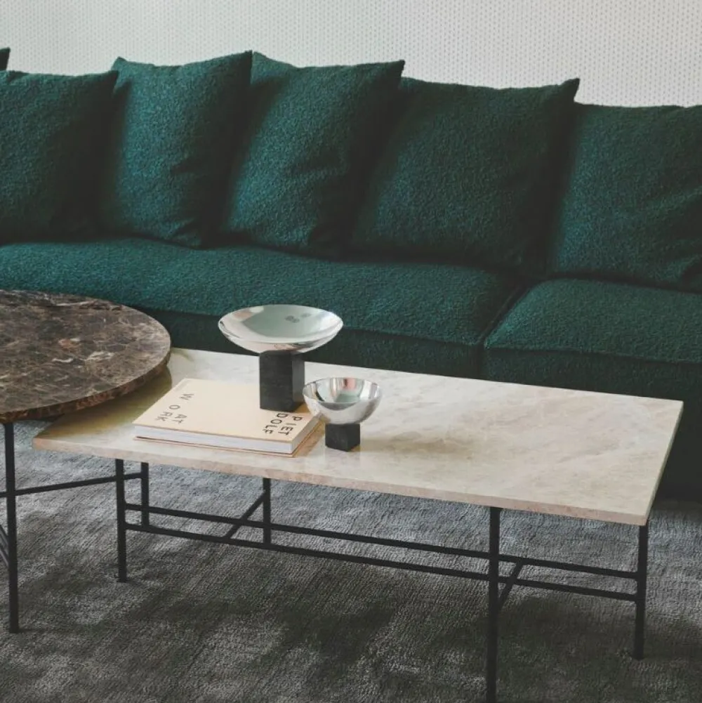 Bent Hansen Borde|Stue>Metro Sofabord L108 Beige Marmor