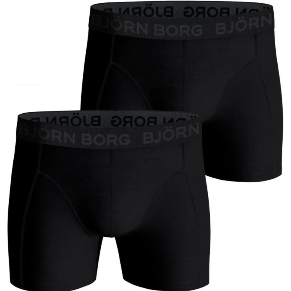 Björn Borg Underwear Underdele>Björn Borg 2 Pack Sammy Core Boxershorts