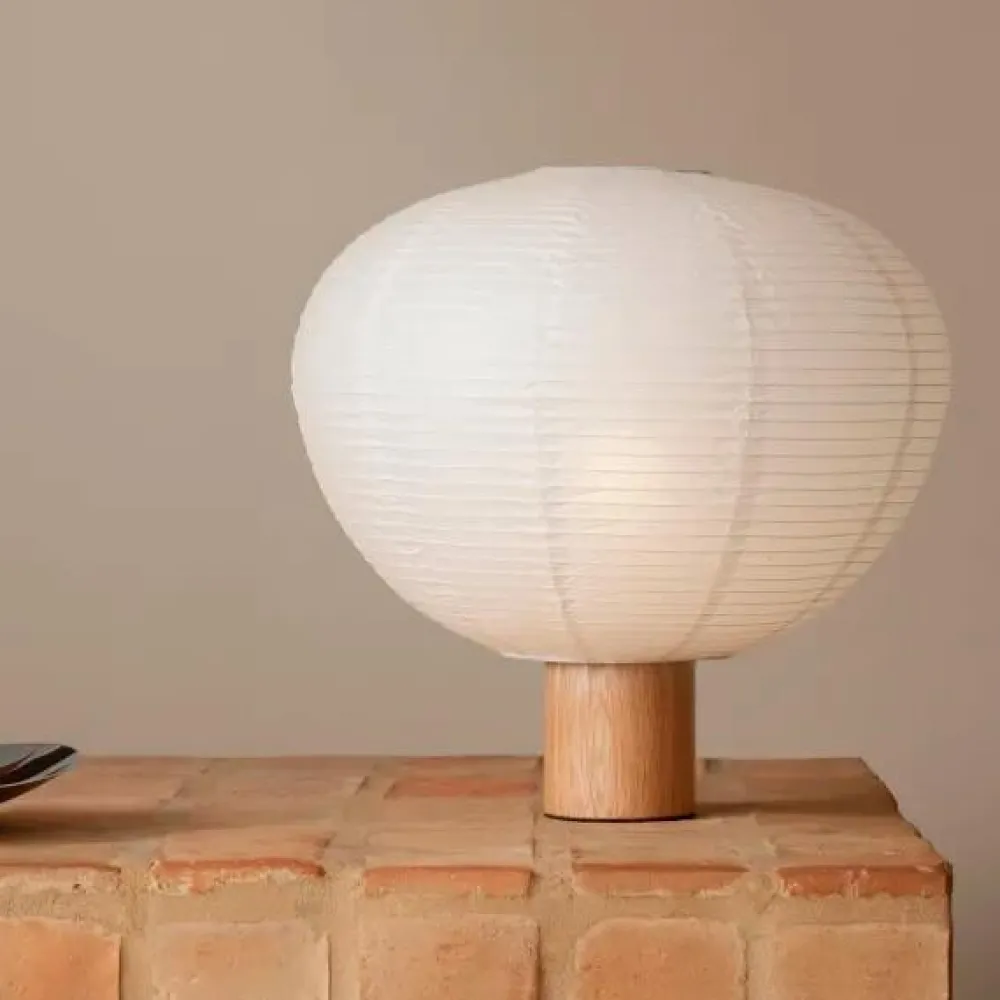 Blomus Bordlamper>Kami Ricepaper Lamp Oak