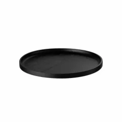 Blomus Skåle & Bakker>Oku Tray Black Round Small
