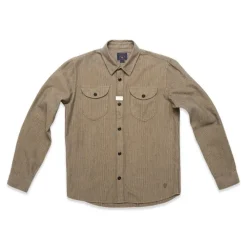 Blue De Gênes Overdele>Ginotto Oregon Shirt Pebble Beige