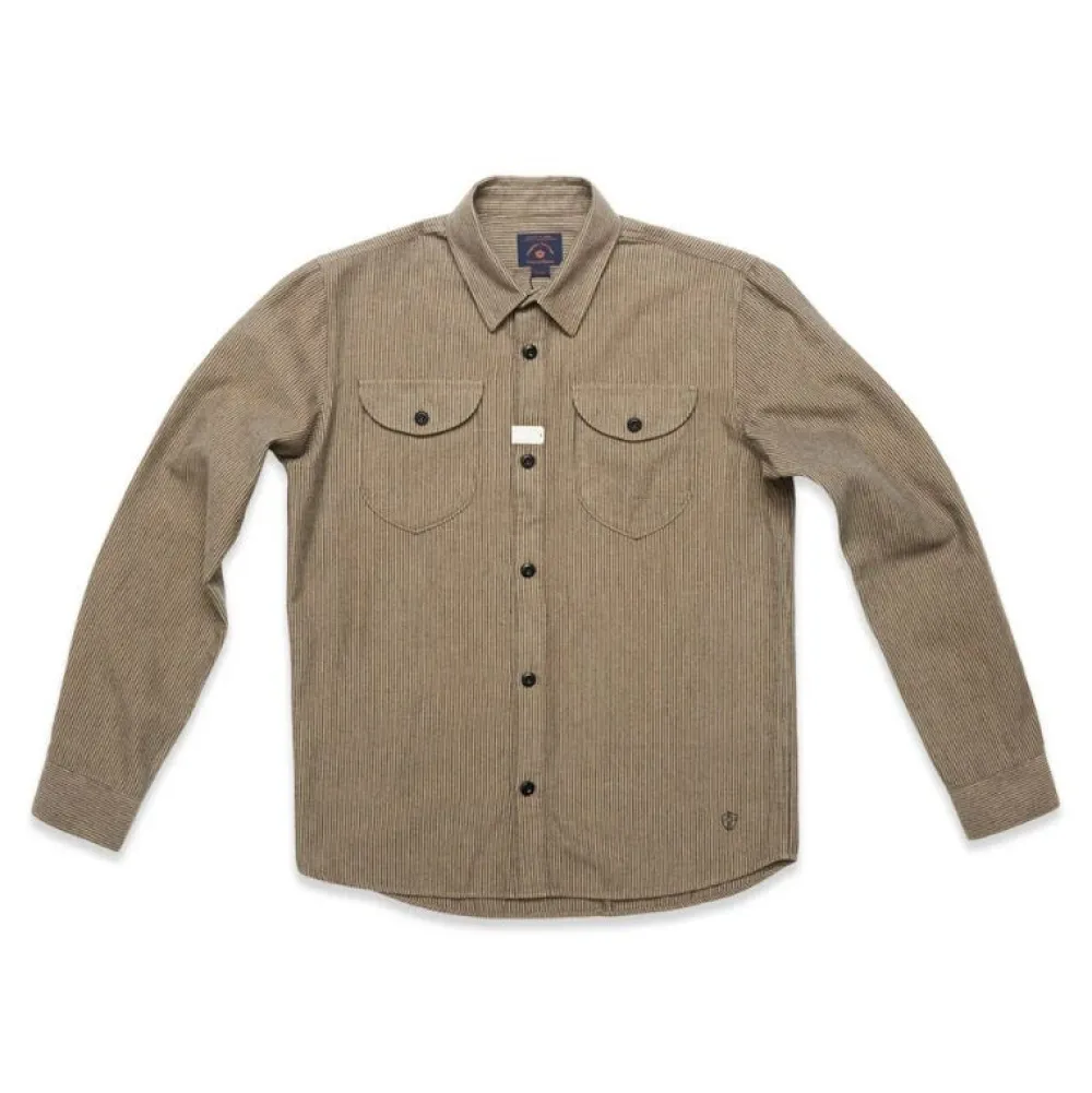 Blue De Gênes Overdele>Ginotto Oregon Shirt Pebble Beige