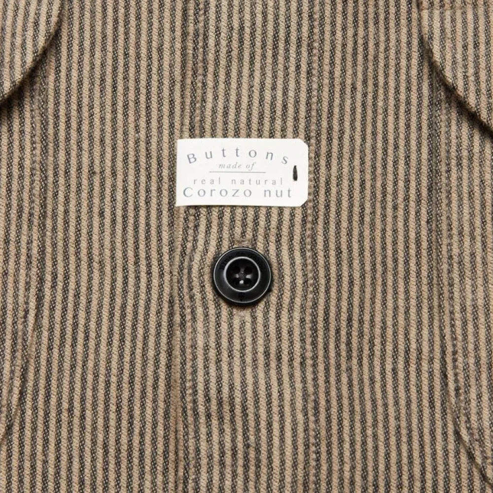 Blue De Gênes Overdele>Ginotto Oregon Shirt Pebble Beige