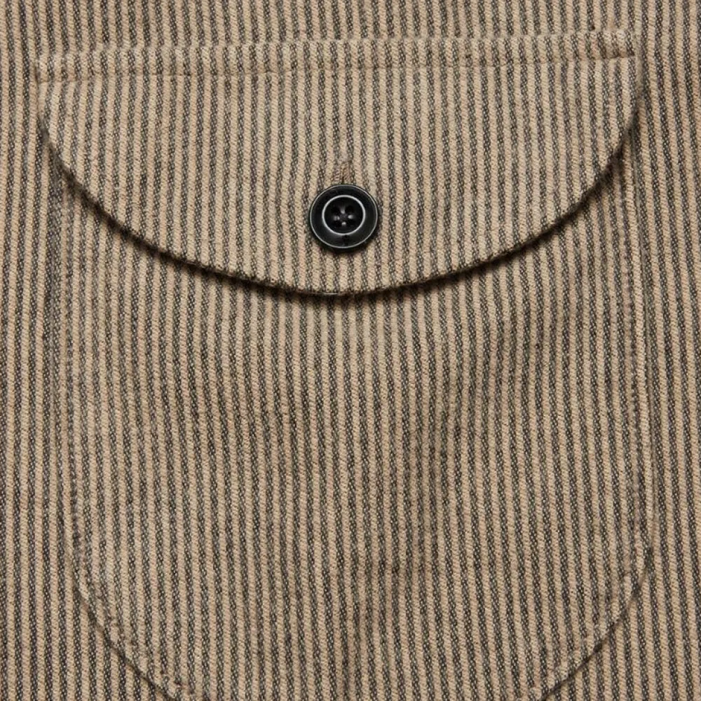 Blue De Gênes Overdele>Ginotto Oregon Shirt Pebble Beige