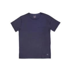 Blue De Gênes Overdele>Sagi Nuovo T-Shirt Dark Navy