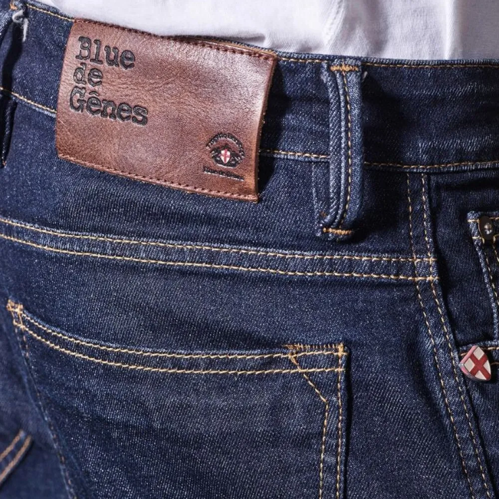 Blue De Gênes Underdele>Vinci Pala Dark Jeans