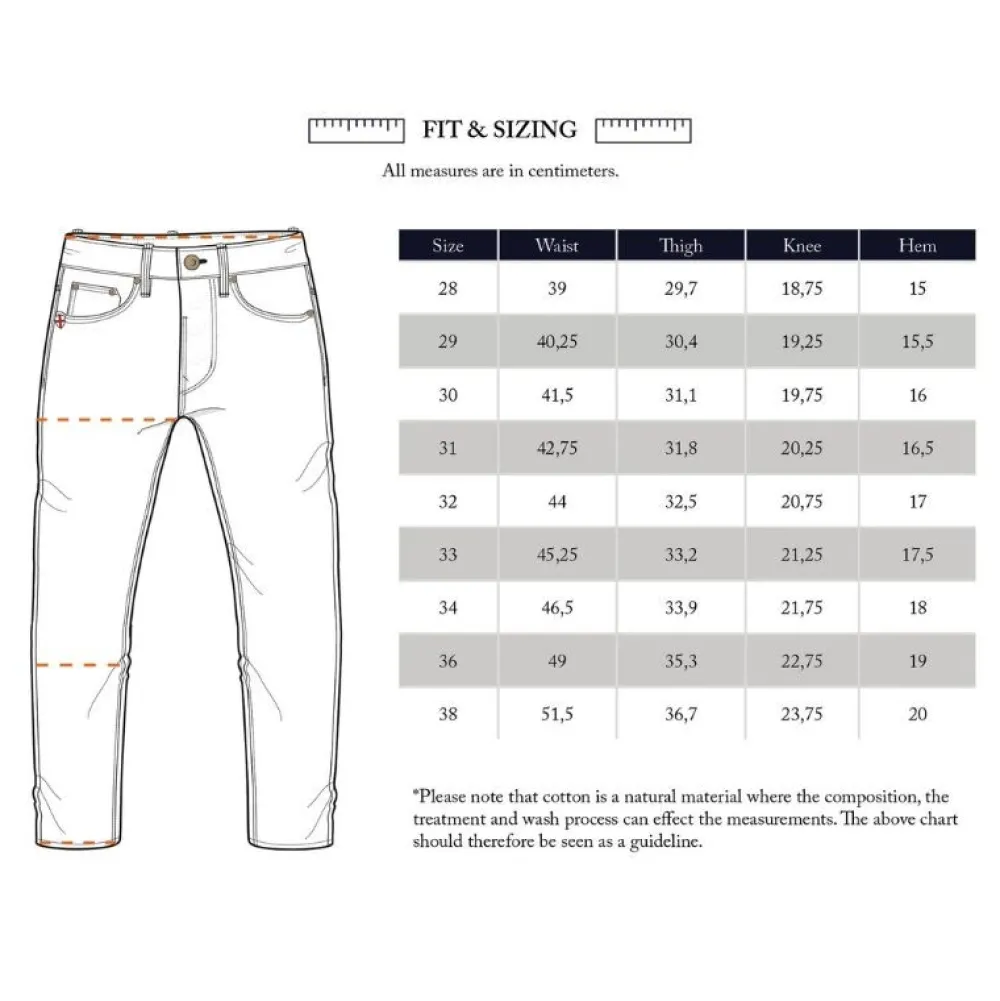 Blue De Gênes Underdele>Vinci Pala Used Jeans Blue Denim