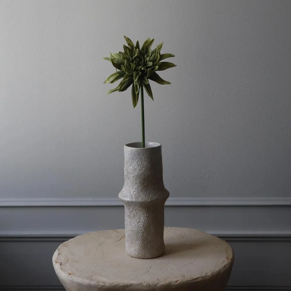 Botané Studios Kunstige Blomster>Cactus Dahlia Flower Green