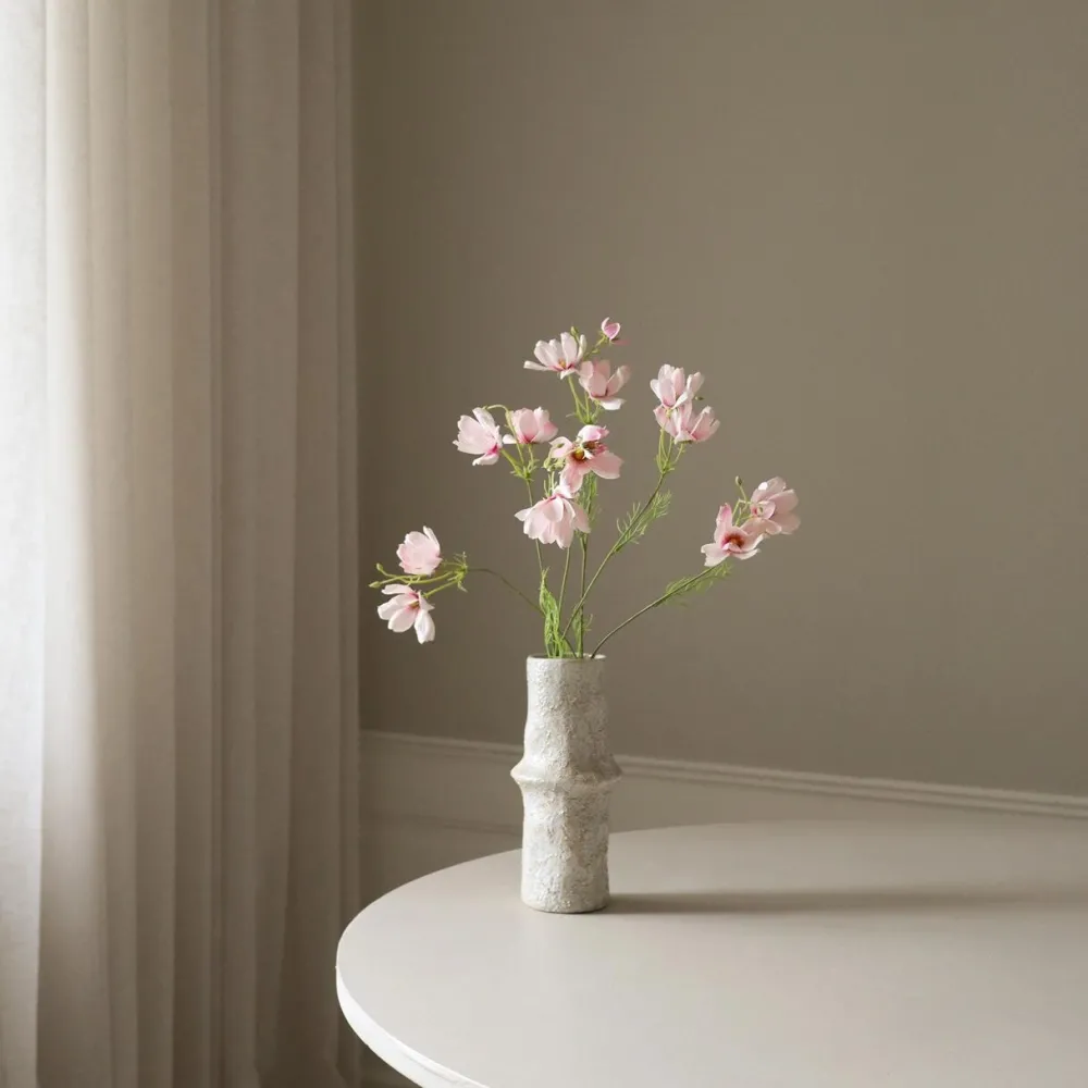Kunstige Blomster>Botané Studios Large Cosmo Daisy Flower Light Pink