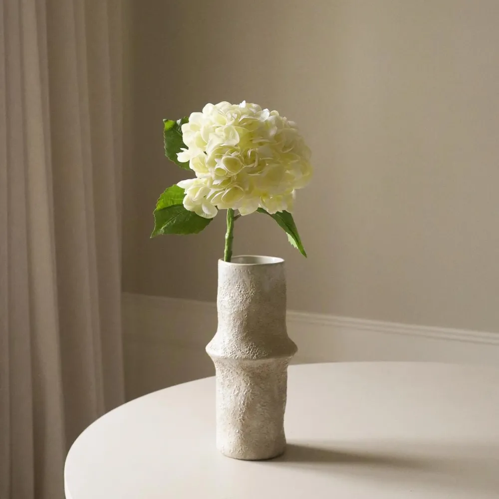 Botané Studios Kunstige Blomster>Short Hydrangea Flower Cream