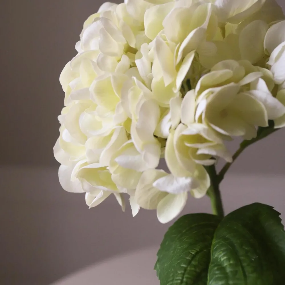 Botané Studios Kunstige Blomster>Short Hydrangea Flower Cream