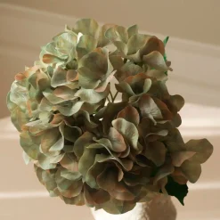 Botané Studios Kunstige Blomster>Short Hydrangea Flower Pale Green