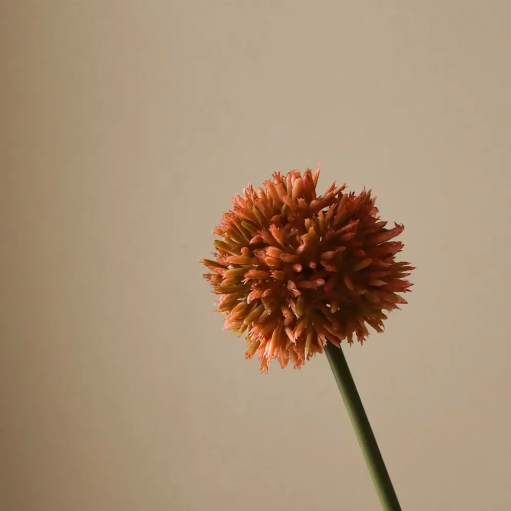 Botané Studios Kunstige Blomster>Small Allium Flower Orange