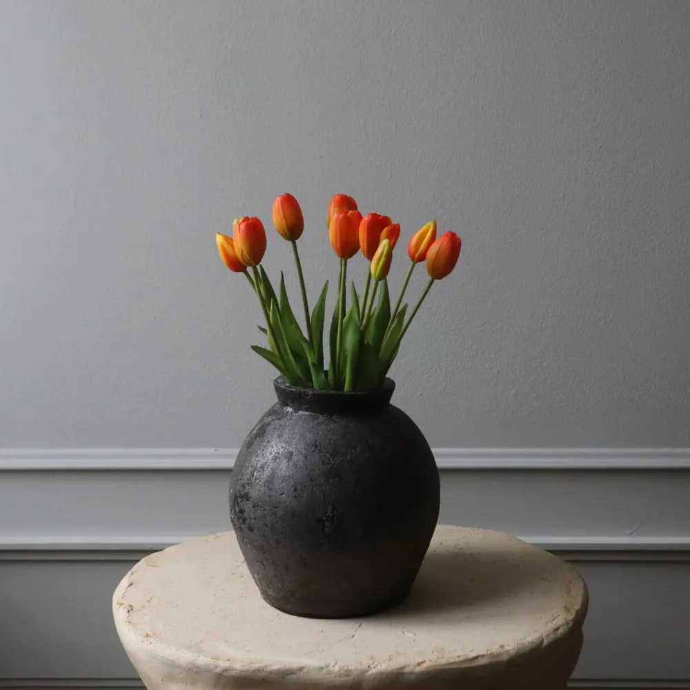 Botané Studios Kunstige Blomster>Tulip Bundle Orange (5 pieces)