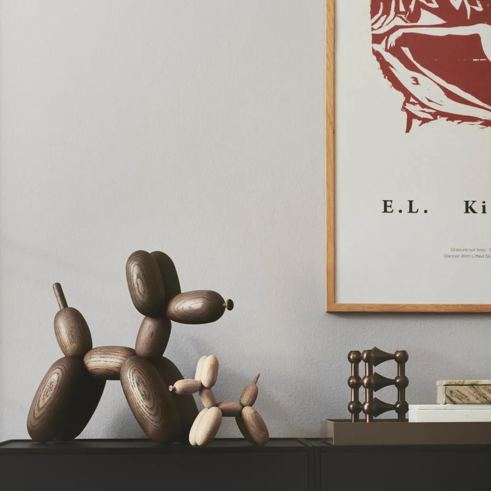 Boyhood Design Andet Boligtilbehør|Figurer>Balloon D'og Smoked Oak Large