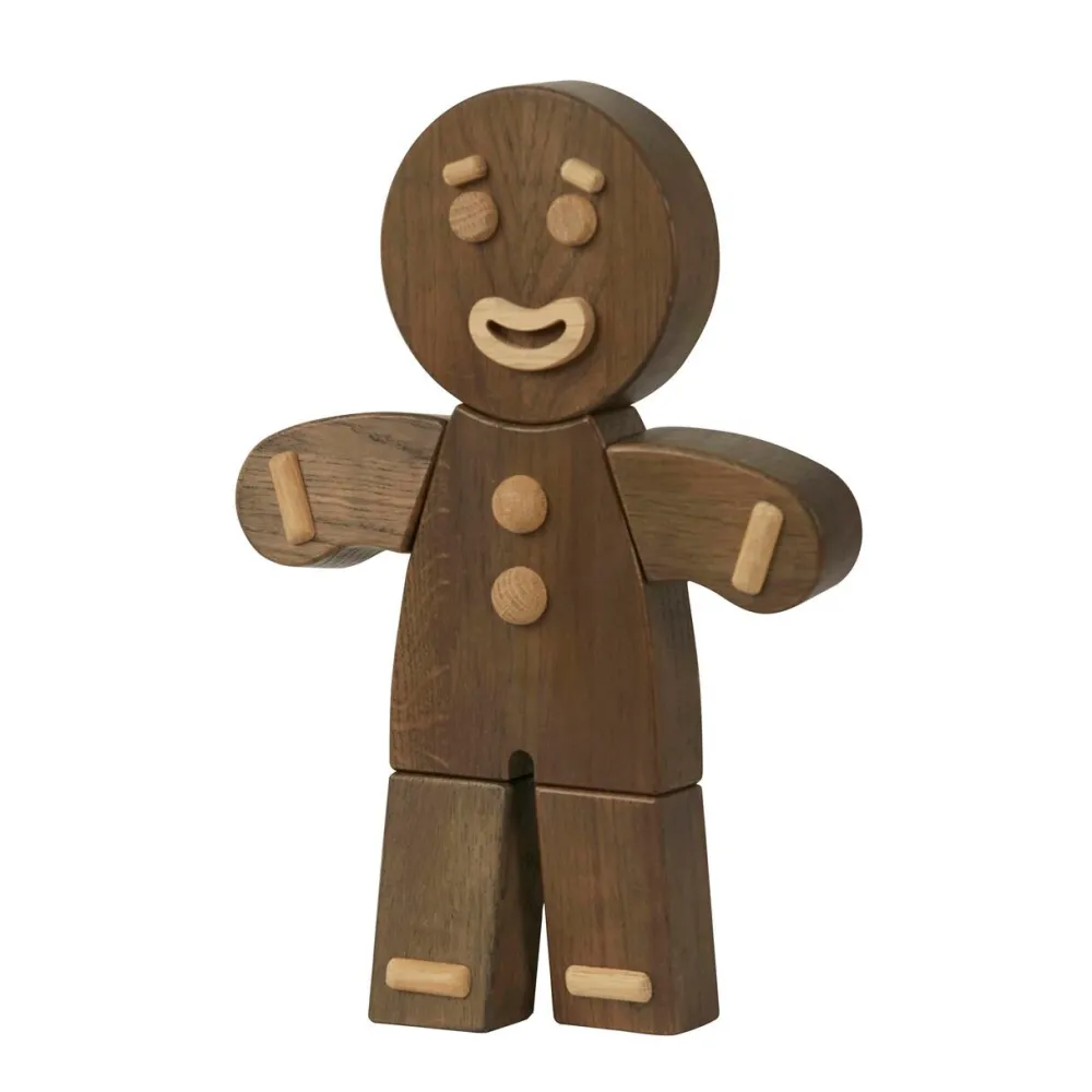 Boyhood Design Andet Boligtilbehør|Figurer>Gingerbread Man Smoked Oak Small