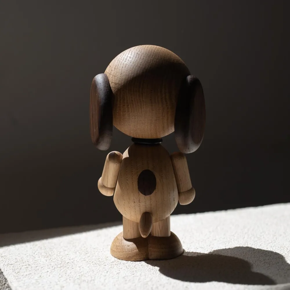 Boyhood Design Andet Boligtilbehør|Figurer>Peanut x Snoopy Smoked Oak Mini