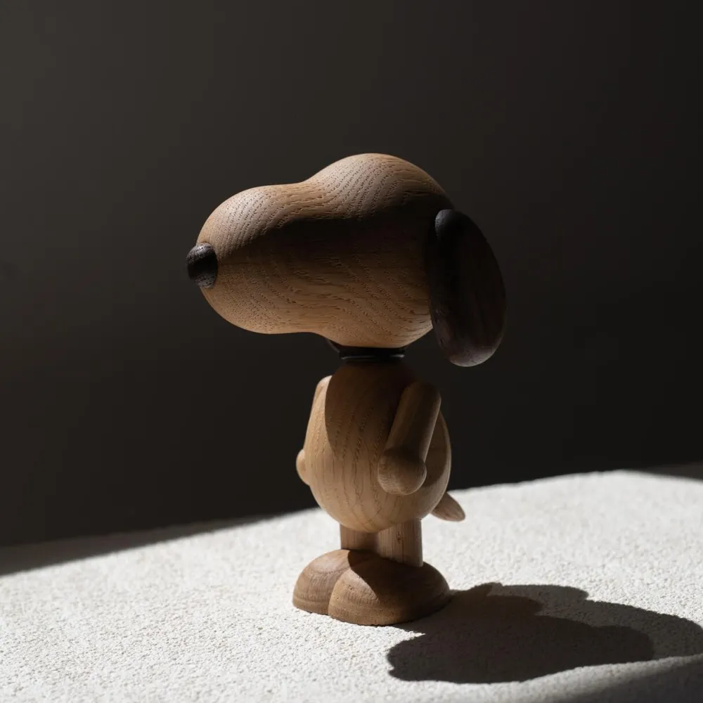 Boyhood Design Andet Boligtilbehør|Figurer>Snoopy Oak/Smoked Oak Small