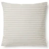 Compliments Udendørs|Puder>Outdoor Fine Stripe Cushion Beige 45x45 cm