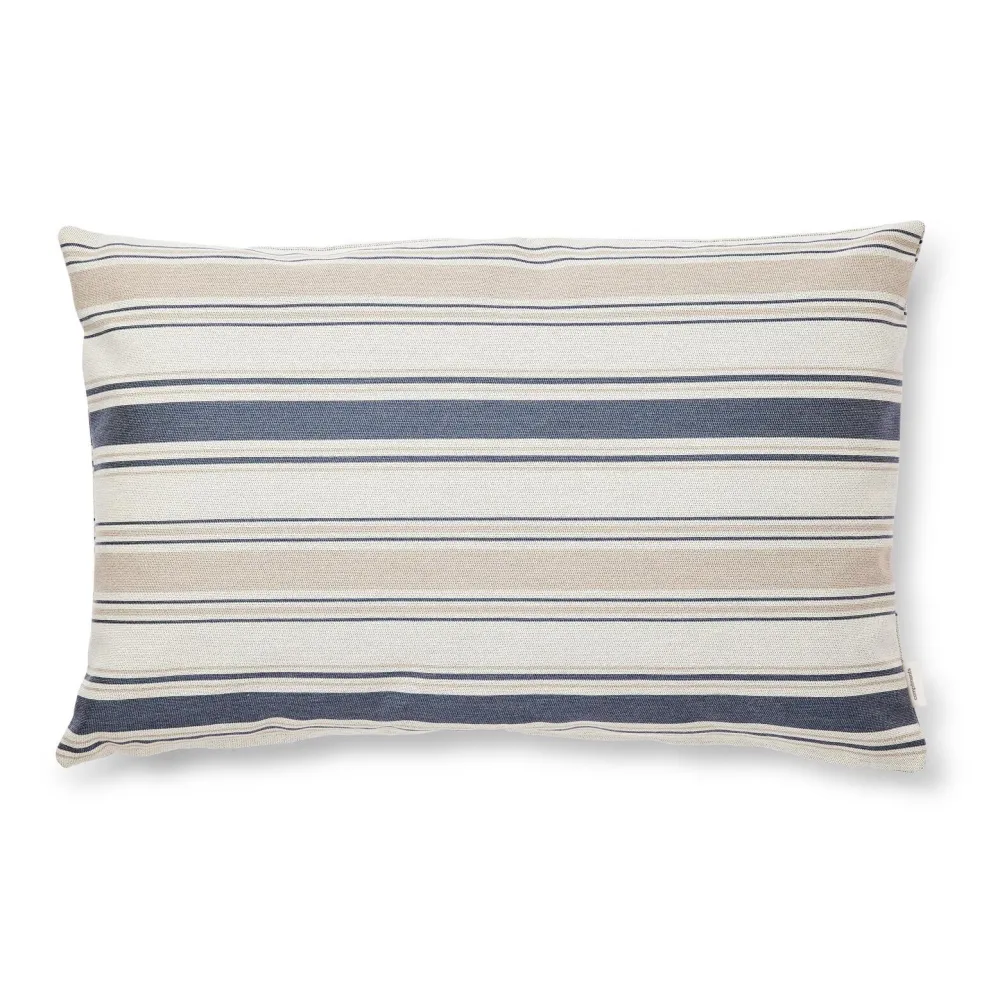 Compliments Udendørs|Puder>Outdoor Multi Stripe Cushion Blue 40x60 cm