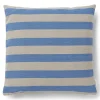 Compliments Udendørs|Puder>Outdoor Stripe Cushion Blue 45x45 cm