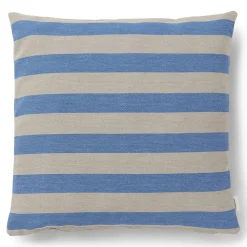 Compliments Udendørs|Puder>Outdoor Stripe Cushion Blue 45x45 cm