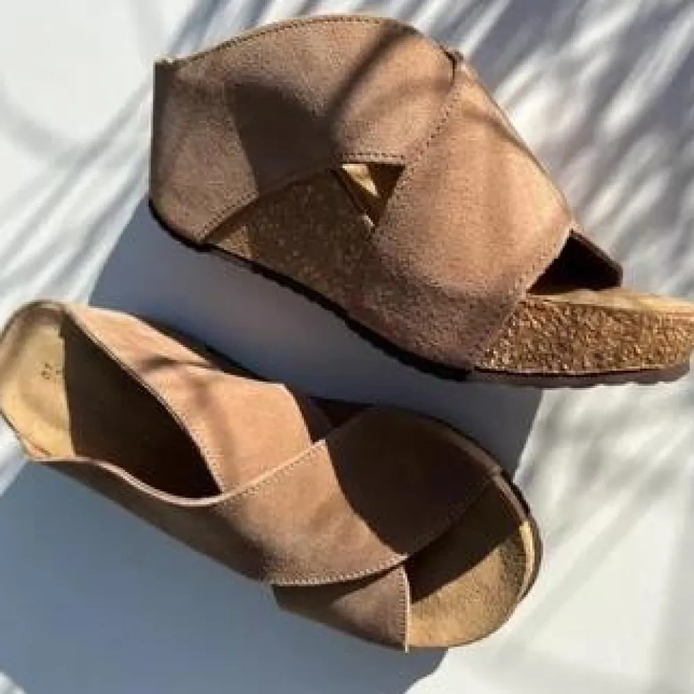 Dame Copenhagen Shoes Sko>Frances 23 Suede Beige
