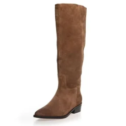Dame Copenhagen Shoes Sko>The Note Boot Cognac Suede
